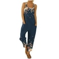 Aofany Jumpsuits for Women Fashion Bib Pants Overalls Baggy Rompers