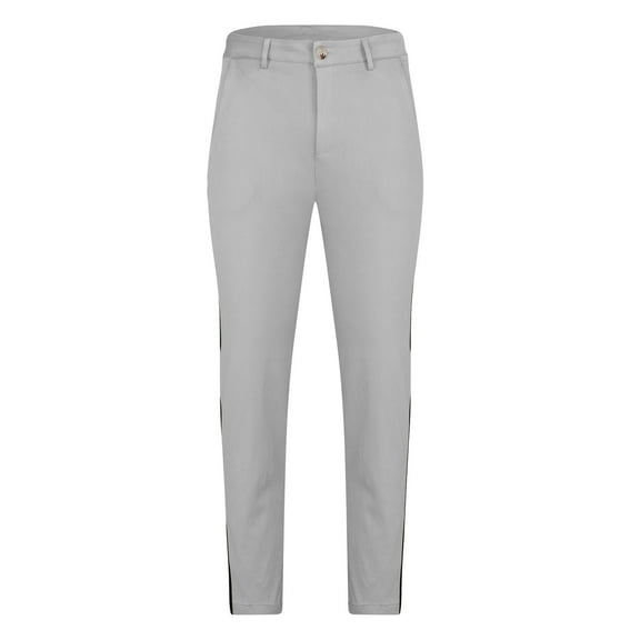 Aofany Men's Business Casual Trousers Solid Color Tight Pocket Pants Pencil Pants