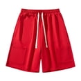 thumbnail image 1 of Aofany Men's Multiple Pockets Sports Shorts Running Training Basketball Shorts Casual Baggy Drawstring Summer Shorts, 1 of 8