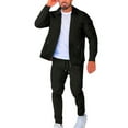 thumbnail image 1 of Aofany Men's Outfit Activewear Tracksuit Mens Jogging Suits Sets 2 pcs Jacket and Pants Big and Tall Athletic Sweatsuit, 1 of 4