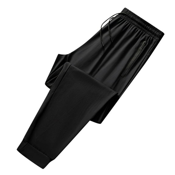 Aofany Men's Plus Size Outdoor Pants Straight Leg Lightweight Thin Jogging Pants Summer Casual Sports Pants