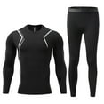 thumbnail image 1 of Aofany Men's Sports Running Set Shirt and Pants Skin-Tight Long Sleeves Quick Dry Fitness Tracksuit Gym Biker Yoga Suits, 1 of 2
