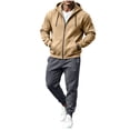 thumbnail image 1 of Aofany Men's Tracksuit 2 Pieces Set Full Zip Hoodie Sweatsuits Casual Long Sleeve Jackets and Drawstring Sweatpants Athletic Jogging Suits Sports Outfits, 1 of 8