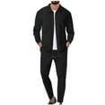 thumbnail image 1 of Aofany Men's Tracksuits Outfits Sweatsuits for Men Athletic Track Suits 2 Piece Set Full Zip Sweat Suits Jogging Suits, 1 of 1