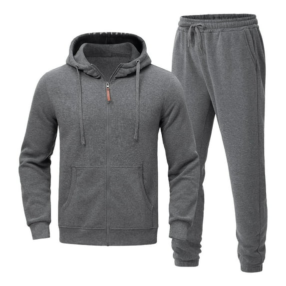 Aofany Men's Tracksuits Sweatsuits for Men Set Track Suits 2 Piece Casual Athletic Jogging Warm Up Full Zip Sweat Suits