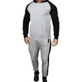 thumbnail image 1 of Aofany Mens Activewear Tracksuit 2 Piece Set Casual Long Sleeve Hooded Sweatshirt Jogger Pants Suits Sportswear Outfits, 1 of 5