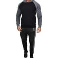 thumbnail image 1 of Aofany Mens Activewear Tracksuit 2 Piece Set Casual Long Sleeve Hooded Sweatshirt Jogger Pants Suits Sportswear Outfits, 1 of 5