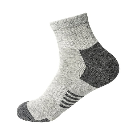 Aofany Mens Socks Ankle Low Cut Socks for Men Breathable Athletic Socks