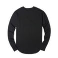 thumbnail image 1 of Aofany Mens T Shirts Regular Fit Big and Tall Solid Long Sleeve Tees Casual Lightweight Pullover Tops Base Shirt, 1 of 7