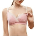 thumbnail image 1 of Aofany New Cotton Nursing Bra Maternity Lace Bra Breast Feeding Push Up Breastfeeding Bra On Clearance, 1 of 8