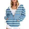thumbnail image 1 of Aofany Oversized Zip Up Hoodie for Women Baggy Loose Basic Zipper Hooded Sweatshirt Coat Y2K Jacket, 1 of 5