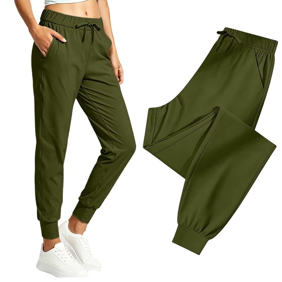Aofany Pants for Women Stretch Active Lightweight Breathable Quick Dry Casual Pants Comfy Fit Athletic Sports Pants