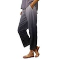 thumbnail image 1 of Aofany Pants for Women with Pockets Linen Pants Comfy Elastic Waist Lounge Pants Lightweight Lady Pull on Pants Trousers, 1 of 5