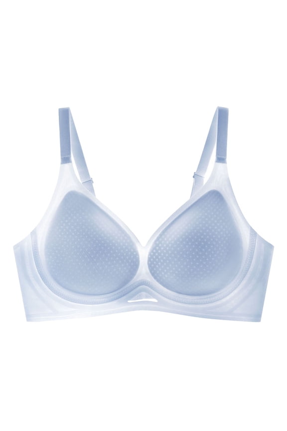 Plus Size Bras for Women Full Coverage Underwire Support Strap Lift Comfort Everyday Bras Push Up T Shirt Bra, 34A/B-40A/B