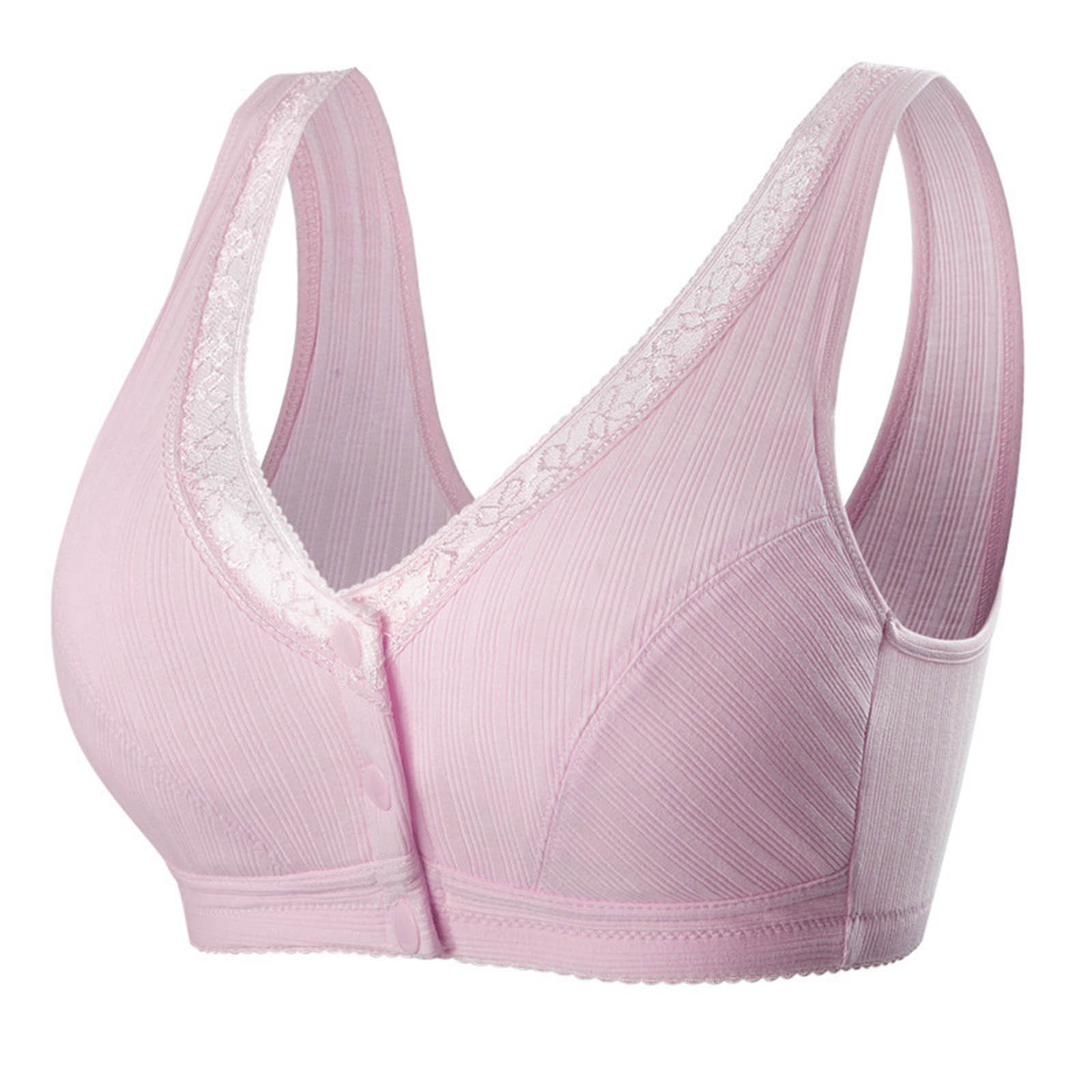 Aofany Plus Size Bras for Women Women Feeding Nursing Pregnant Maternity Bra Without Steel Rings Front Buckle Breastfeeding Underwear
