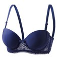 thumbnail image 1 of Aofany Plus Size Bras for Women with Wire Push Up Bra T-shirt Bras Full Coverage Breathable Underwear Comfy Supportive Everyday Bras, 34B/C-40B/C, 1 of 2