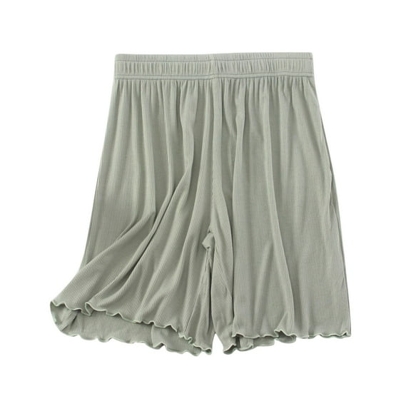 Aofany Plus Size Pajama Shorts for Women Soft Comfy Loungewear Sleep Shorts Basic Pjs Shorts