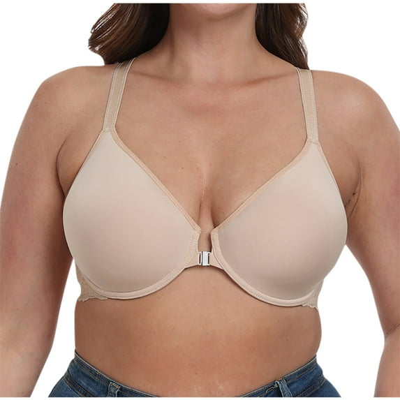Aofany Plus Size Soft Wirefree Bras for Women Full Coverage No Underwire Everyday Comfortable Seamless Bras