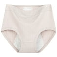 thumbnail image 1 of Aofany Plus Size Women Panties Leak Proof Menstrual Underwear Comfortable Breathable Cotton Briefs, 1 of 5
