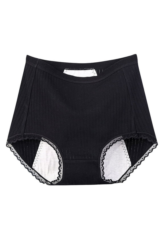 Plus Size Women Panties Leak Proof Menstrual Underwear Comfortable Breathable Cotton Briefs