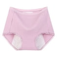thumbnail image 1 of Aofany Plus Size Women Panties Leak Proof Menstrual Underwear Comfortable Breathable Cotton Briefs, 1 of 7