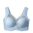 thumbnail image 1 of Aofany Plus Size Womens Daily Bras Push Up Wireless Comfortable Breathable Lace Bra Underwear, 1 of 4