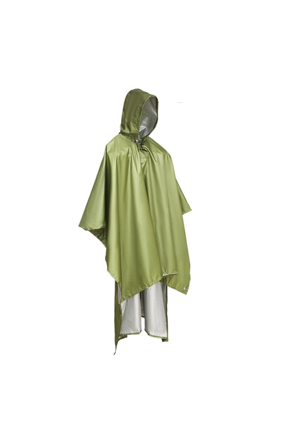 Rain Jacket for Men and Women Long Hooded Raincoat Lightweight Waterproof Windbreaker Jacket Rain Jacket Coat Solid Hooded Adults Tops