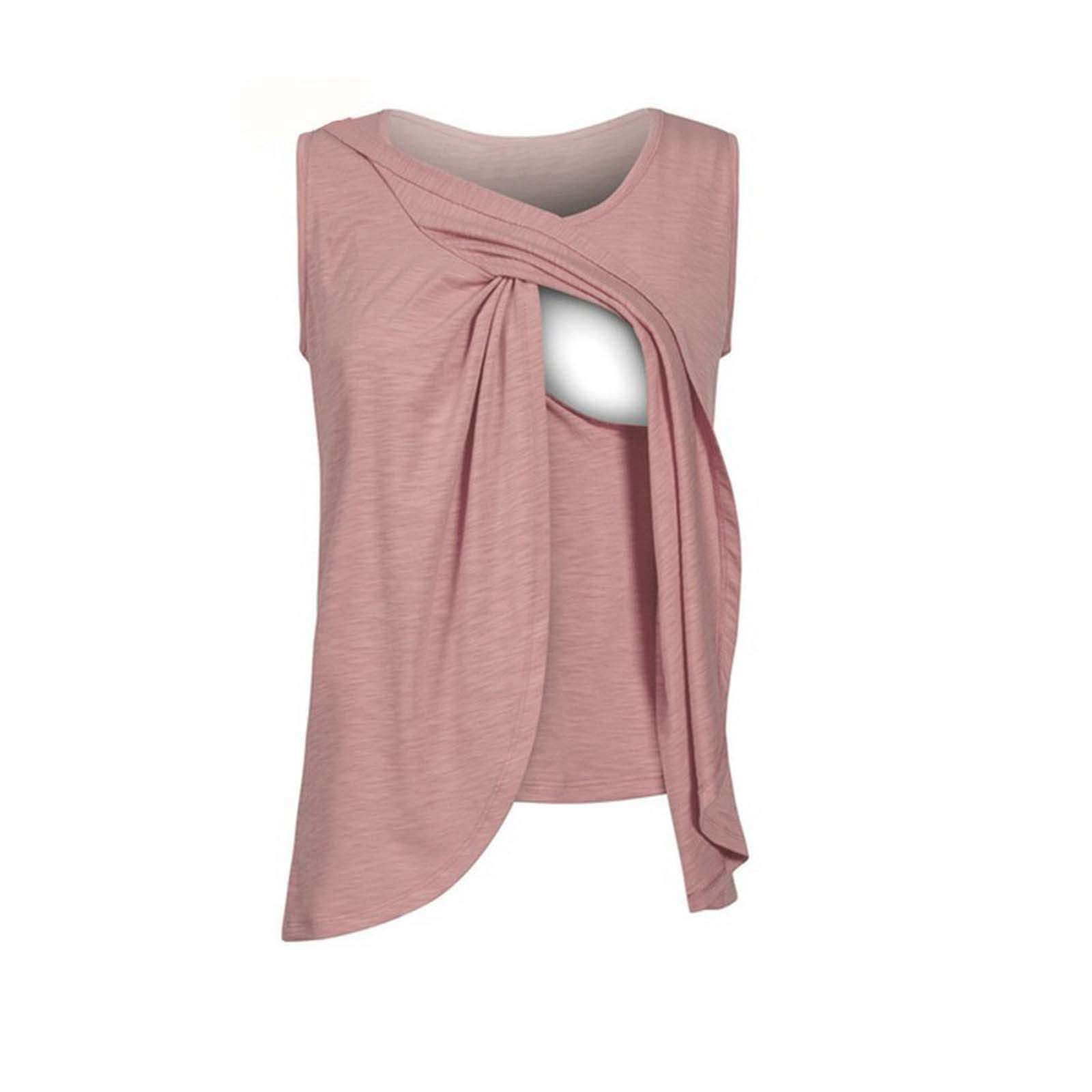 Aofany Savings Clearance Women's Maternity Nursing Top Breastfeeding
