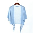 thumbnail image 1 of Aofany Short Sleeve Cardigans for Women Summer Casual Solid Color Lightweight Cardigans Cover-ups, 1 of 5