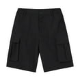 thumbnail image 1 of Aofany Shorts for Men Casual Elastic Waist Multi-pocket Sports Short Pants Summer Baggy Comfy Work Shorts, 1 of 3