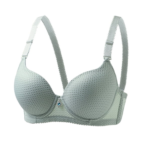 Aofany T-Shirt Bras for Women Plus Size Wire Everyday Bras Push up Breathable Solid Color Bras Comfortable Shaping Soft Stretch Bras, 36B/C-46B/C