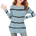 thumbnail image 1 of Aofany Toddler Baby Girl Basic Solid T Shirts Girls Spring Fall Clothes Kids Long Sleeve T Shirts Crewneck Tops, 3-12 Years, 1 of 5