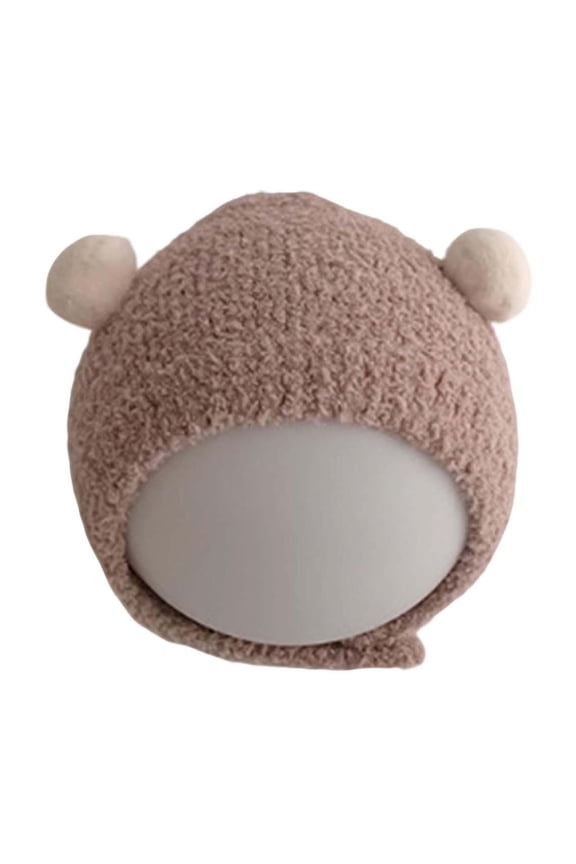 Toddler Girl Lovely Flounce Knit Hats Baby Bonnets Newborn Baby Hats Ultra Soft Adjustable Hats