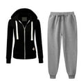 thumbnail image 1 of Aofany Tracksuit Womens Sweatsuit Set Long Sleeve Zip Up Jacket And Sweatpants 2 Piece Sports Outfit Joggers Set Womens Clothes, 1 of 6