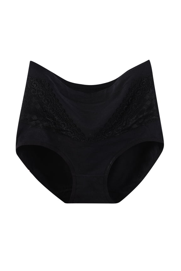 Underwear for Women Plus Size Cotton Panties Lace Soft Hipster Panty Ladies Stretch Sexy Briefs