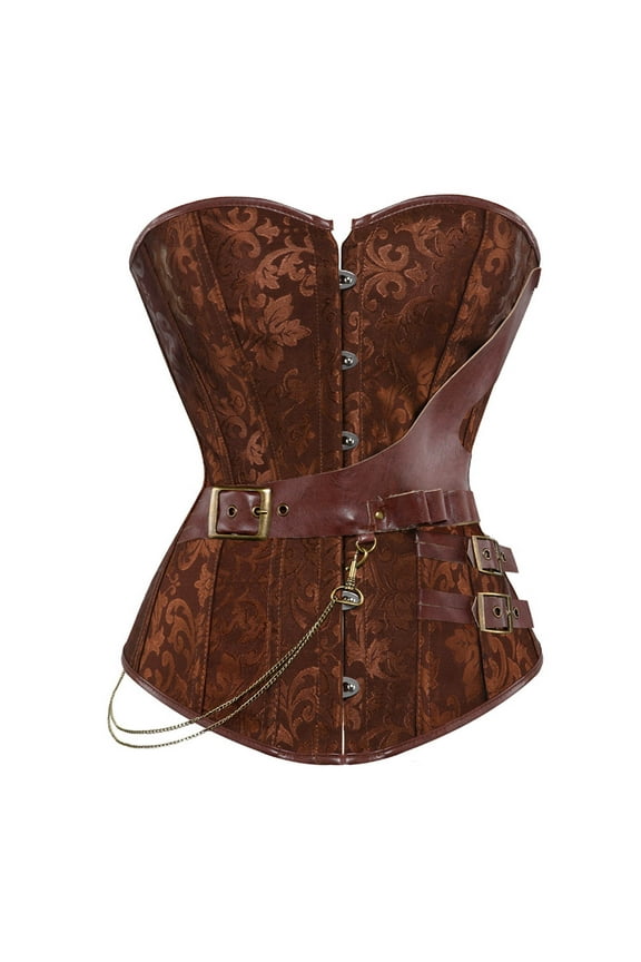 Vintage Lace up Corset Tops for Women Steampunk Top Corsets Bustier Renaissance Costumes Lingerie Bodyshaper