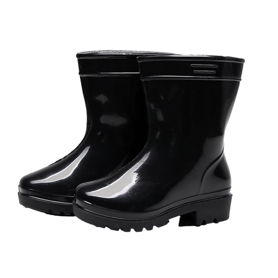 Aofany Water Boots Children Unisex Rain Shoes Soft Rubber Boots Non Slip