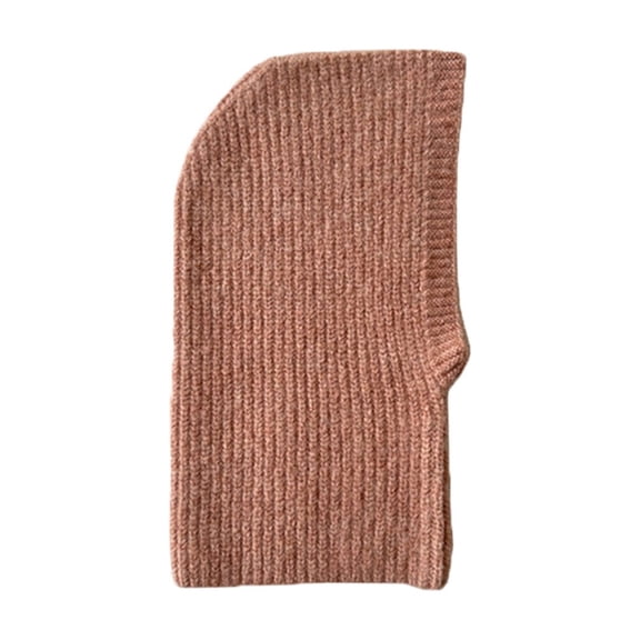 Aofany Winter Hooded Scarf Hat for Women Knitted Warm Neck Outdoor Windproof Beanie Hats