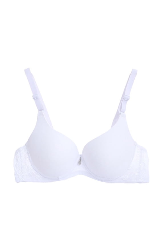 Wire Bra for Women 32B/C-38B/C Breathable Full Coverage Comfort Seamless Soft T Shirt Bras Push Up Bras for Women