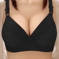 thumbnail image 1 of Aofany Wireless Bras for Women No Underwire Full Coverage Push Up Wirefree Bras Seamless Tshirt Bras Soft Everyday Bra, 36B/C-42B/C, 1 of 8