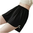thumbnail image 1 of Aofany Woman Summer Plus Size Boxers Solid Color Loose Comfortable Underwear Anti Slip Pants, 1 of 2