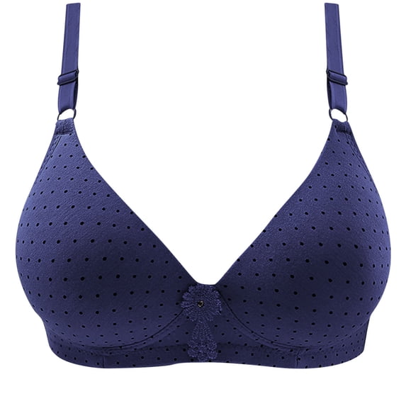 Aofany Woman's No Rims Push Up Bras Comfortable Breathable Underwear Print Everyday Bras