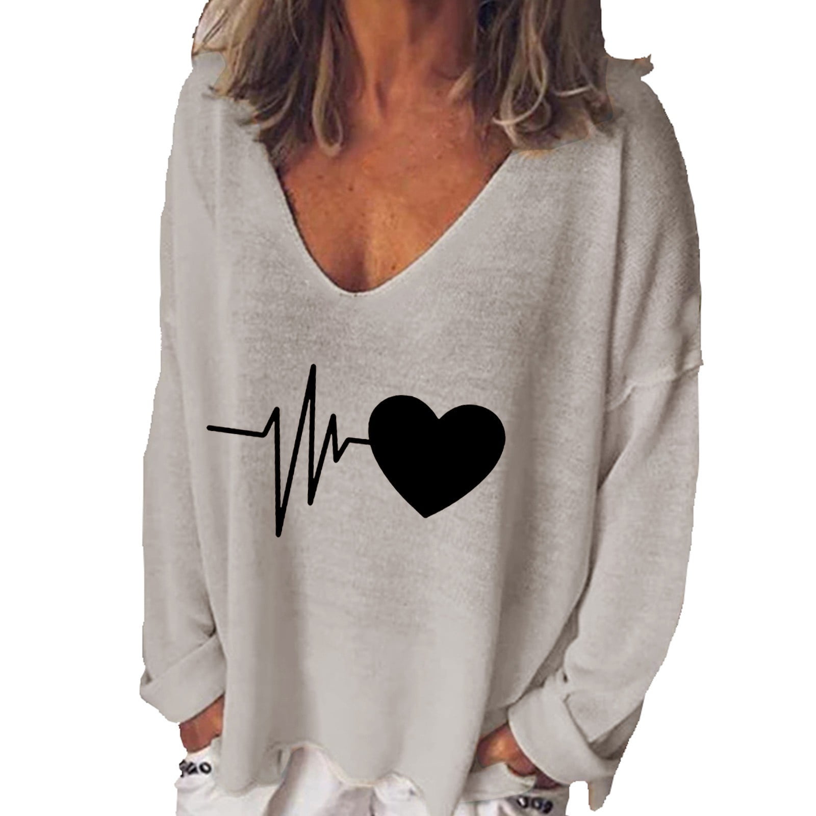 VKEKIEO Valentines Day Gifts Valentine's Day Women's Casual