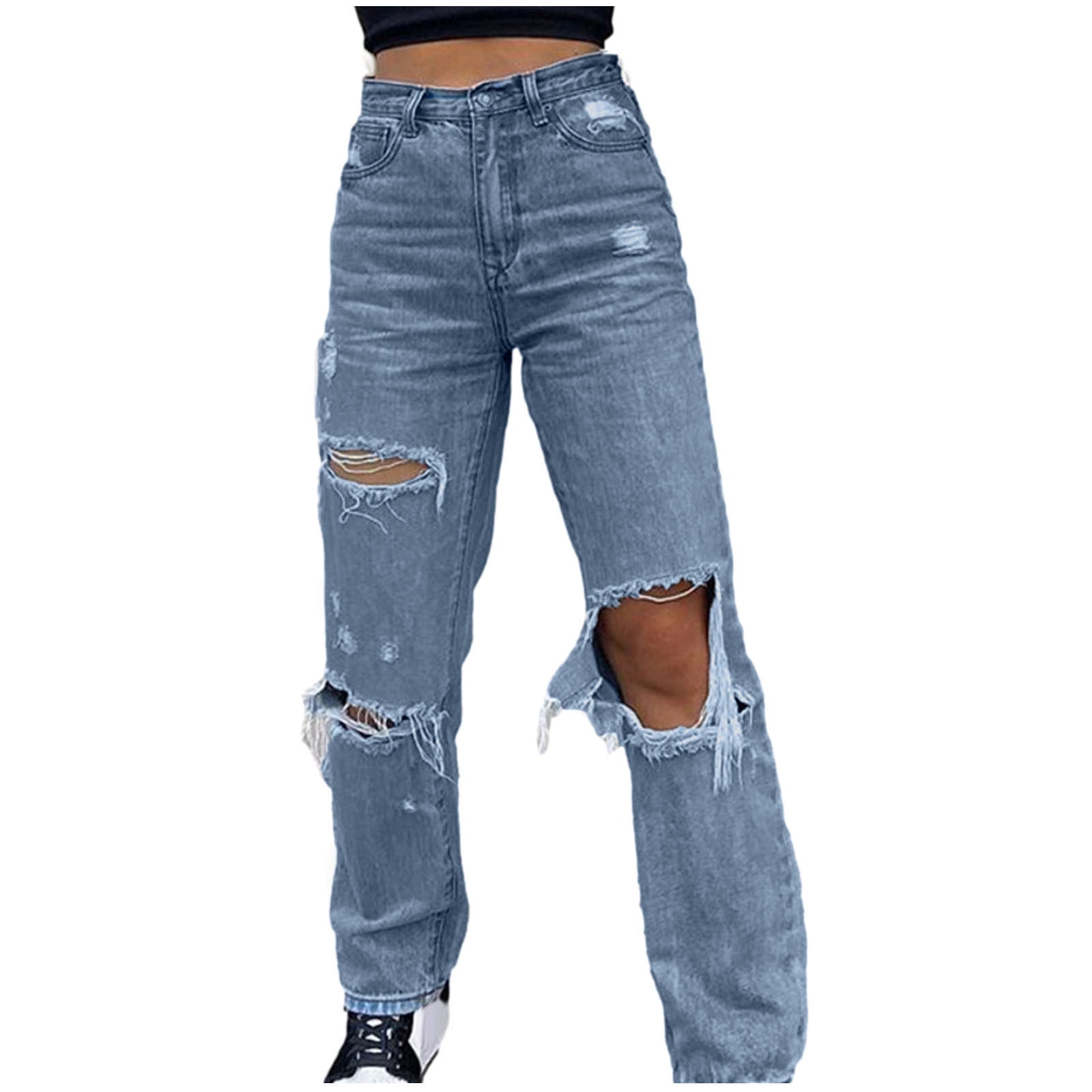 haxmnou women loose ripped boyfriends jeans high waist baggy haxmnou women loose ripped boyfriends jeans high waist baggy