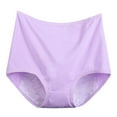 thumbnail image 1 of Aofany Women Plus Size Comfortable Breathalbe Panties Leak Proof Menstrual Period Underwear Solid Color Everyday Briefs, 1 of 4