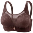 thumbnail image 1 of Aofany Women Plus Size Wirefree Bras for Women Full Coverage No Underwire Everyday Bras Comfortable Wireless Bras, 38B/C-44B/C, 1 of 2