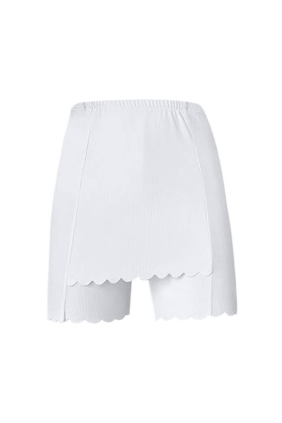 Women's Base Pant Double Layer Plus Shelter Area Traceless No Roll Border Walking Buttock Lifting Abdominal Collection Outside Wear Interlayer Leggings