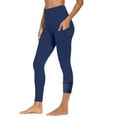 thumbnail image 1 of Aofany Women's Fleece Lined Leggings with Pockets Thermal Winter Workout High Waist Warm Yoga Pants Tight Full Length, 1 of 7