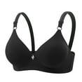 thumbnail image 1 of Aofany Women's Full Coverage Smoothing Supportive Bras Underwire Plunge Padded Comfortable Smoothing T-Shirt Bra with Adjustable Spaghetti Strap, 36B/B-44B/C, 1 of 2