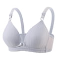 thumbnail image 1 of Aofany Women's Nursing Bra Front Buckle Maternity Breastfeeding Pregnant Brassiere Underwear, 36B/C-42B/C, 1 of 8